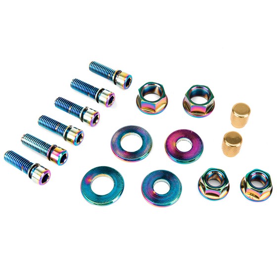 Набор болтов и гаек Salt V2 (valve caps,6pcs stem bolts)