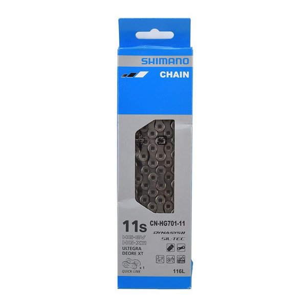 Цепь Shimano HG701,11ск,116зв., замок цепи sm-cn900-11(1in)Road/MTB/E-BIKE совмест