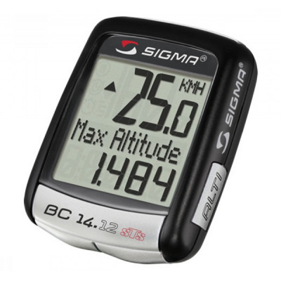 Велокомпьютер Sigma BC 14.12 STS ALTI Велокомпьютер Sigma BC 14.12 STS ALTI
