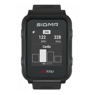 Часы с пульсометром Sigma Id. Tri black Часы с пульсометром Sigma Id. Tri black