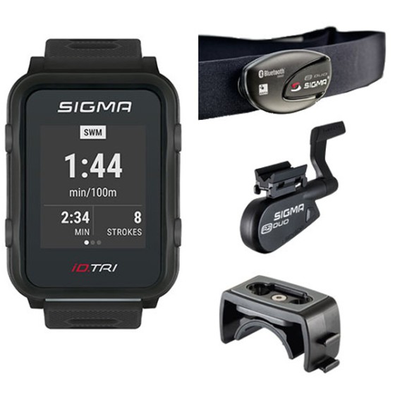 Часы с пульсометром Sigma Id. Tri set