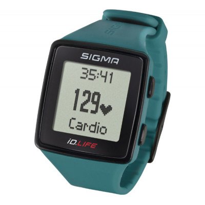 Часы с пульсометром Sigma Id. Life pine green