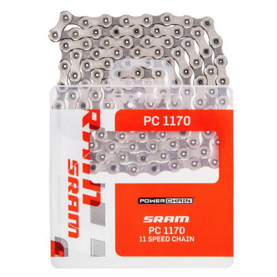 Цепь Sram PC 1170 - hollow pin 114 links power lock 11-speed