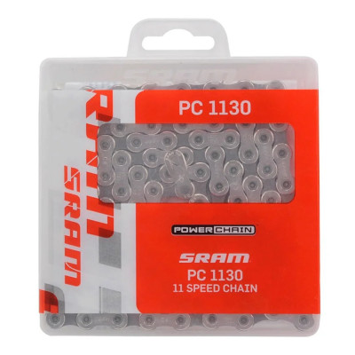 Цепь для велосипеда Sram PC 1130 - solid pin 120 links power lock 11-spd