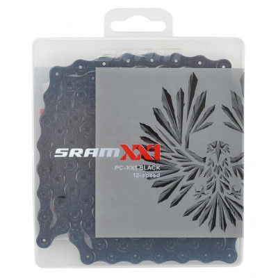 Цепь Sram PC XX1 Eagle Hollow Pin 126 links powerLock Flowlink 12-spd black