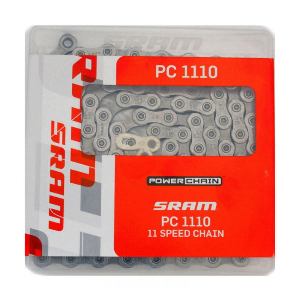 Цепь для велосипеда Sram PC 1110 SolidPin 114 links with power lock 11-spd Цепь для велосипеда Sram PC 1110 SolidPin 114 links with power lock 11-spd