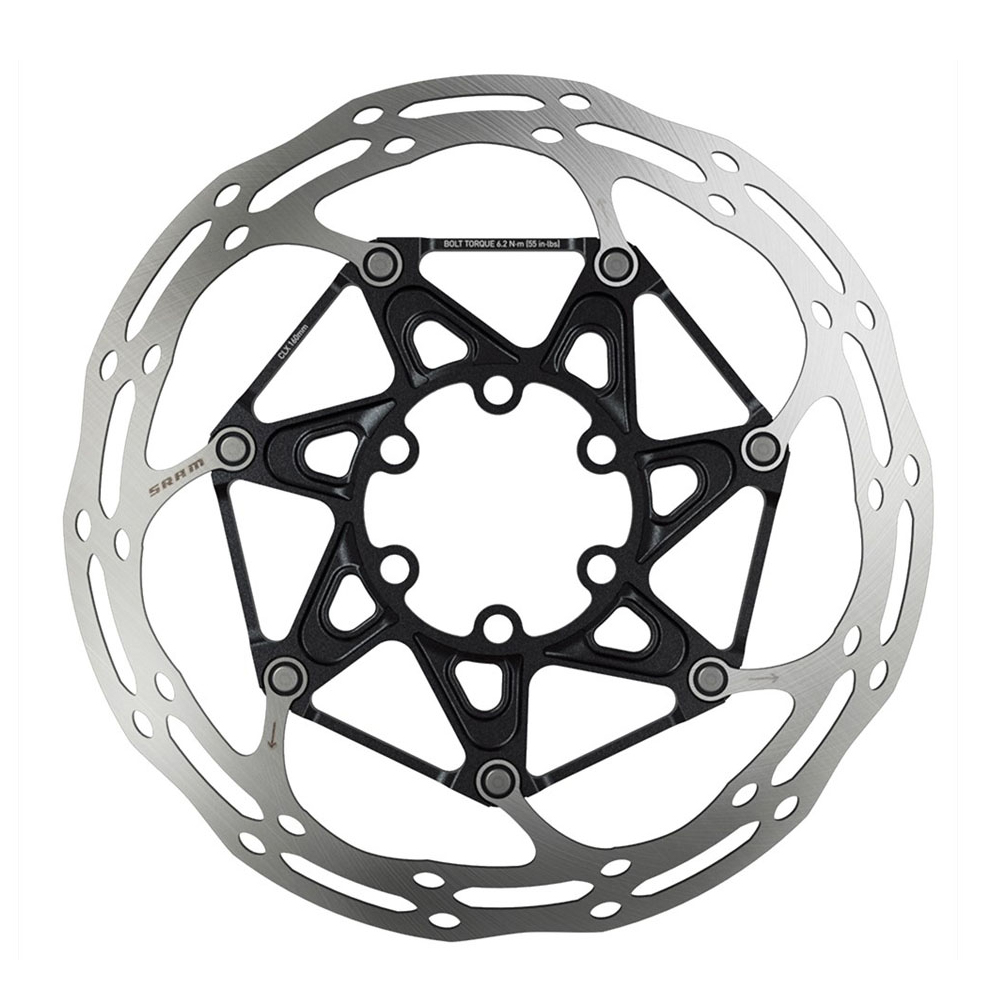 Ротор Sram Centerline 2 Piece 160mm Black (includes Steel rotor bolts) Rounded Ротор Sram Centerline 2 Piece 160mm Black (includes Steel rotor bolts) Rounded