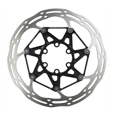 Ротор Sram Centerline 2 Piece 160mm Black (includes Steel rotor bolts) Rounded