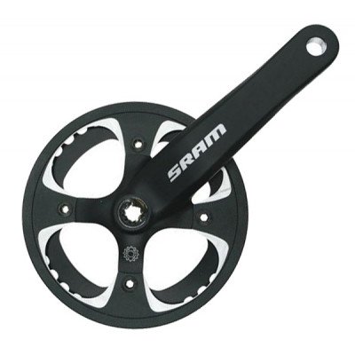Cистема: шатун-звезда Sram Crank S600 1.0G PowerSpline 175 BlastBlack G42