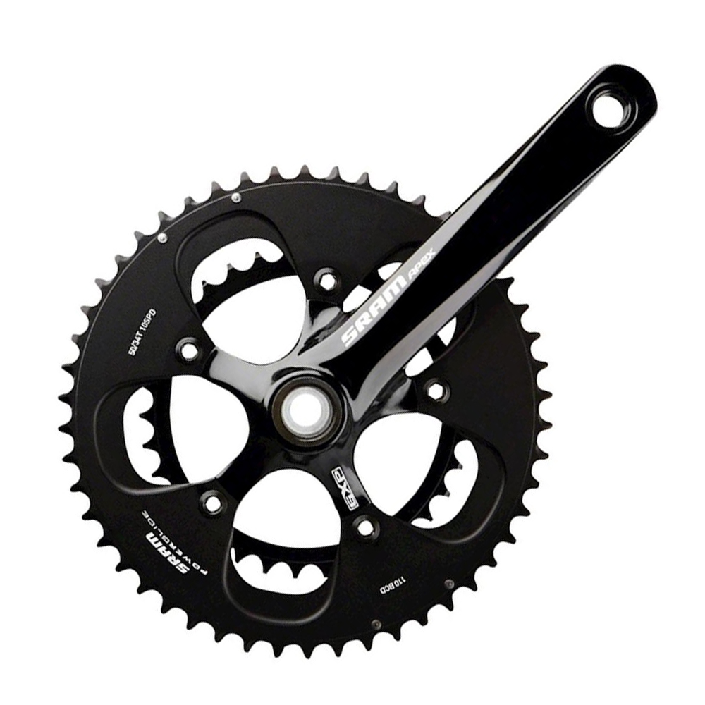 Система: шатун-звезда Sram Apex White w GXP Cups 68 172.5 50-34