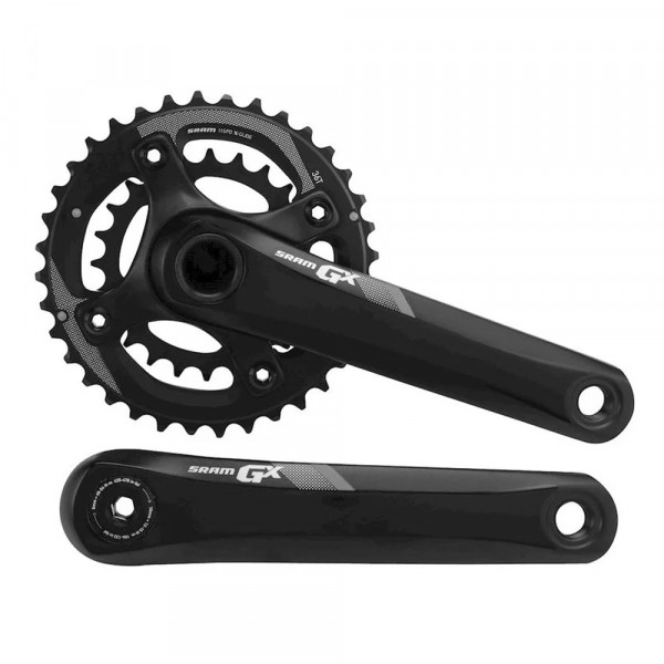 Система: шатун-звезда Sram GX 1400 GXP 11s 175 Black 36-24 -GXP Cups Not Inclu