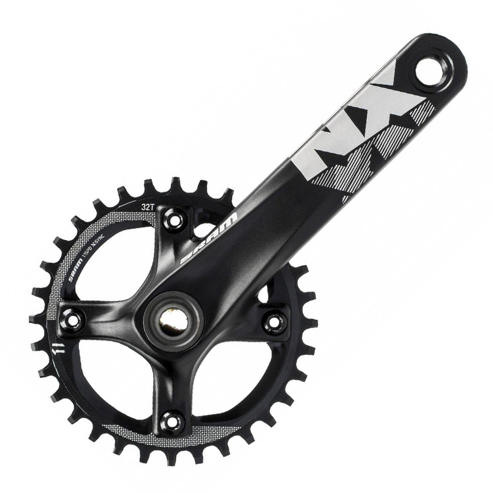 Система: шатун-звезда Sram NX GXP 11s 175 blk w 32T X-Sync Chainring -GXPCups Not