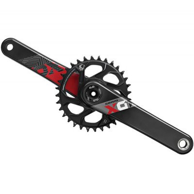 Cистема: шатун-звезда Sram X01 Eagle DUB 12s 175 w Direct Mount 32t X-SYNC 2Chainring red