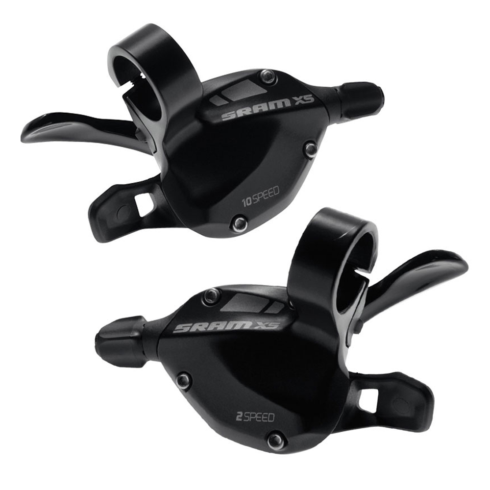 Триггерная манетка Sram X-5 - 2x10 - black - set