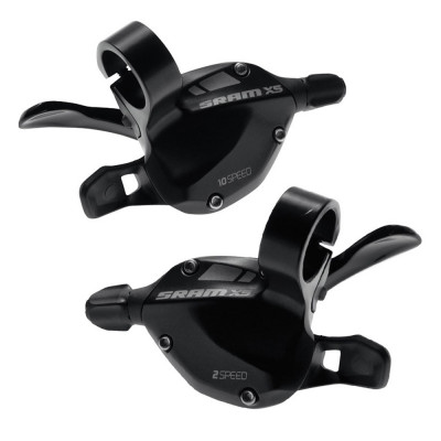 Триггерная манетка Sram X-5 - 2x10 - black - set Триггерная манетка Sram X-5 - 2x10 - black - set