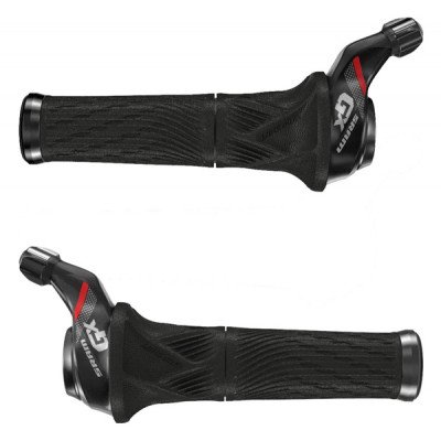 Шифтер-твистер Sram GX 11-spd rear 2 Speed Index Frontwith Locking Grip red Шифтер-твистер Sram GX 11-spd rear 2 Speed Index Frontwith Locking Grip red