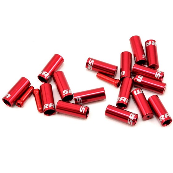 Комплект колпачков для рубашки Sram Aluminum Red - s Shift 4.0mm Qty 10, Brake 5.0mm Qty 6, C