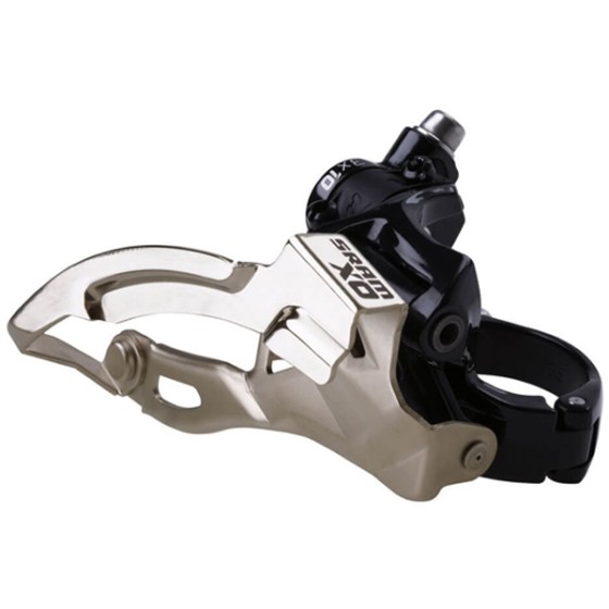 Передний переключатель Sram X-0 2x10 Low Clamp 31.8/34.9Bottom Pull Передний переключатель Sram X-0 2x10 Low Clamp 31.8/34.9Bottom Pull