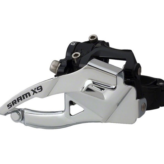 Передний переключатель Sram X-9 3x10 Low Clamp 31.8/34.9 Top Pull