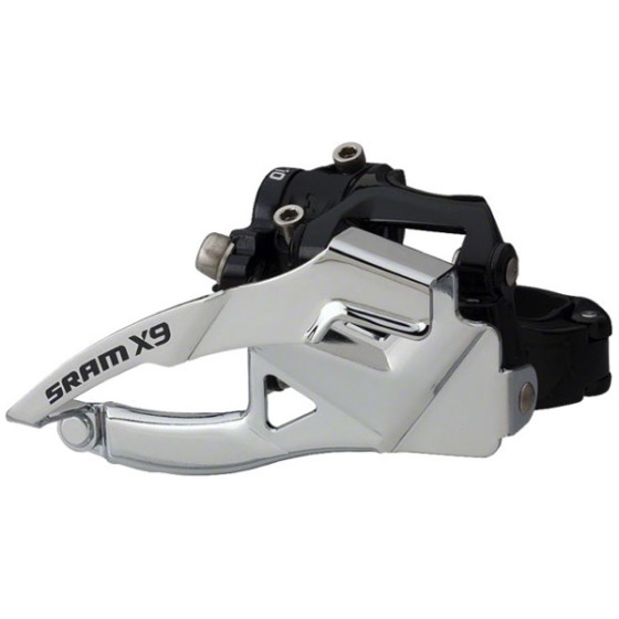 Передний переключатель Sram X-9 3x10 Low Clamp 31.8/34.9 Top Pull