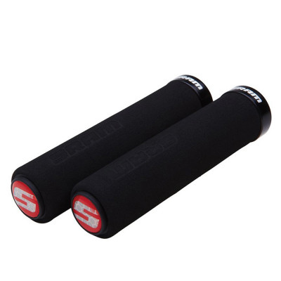 Грипсы Sram Foam 129mm Black with Single Black Clamp and End Plugs Грипсы Sram Foam 129mm Black with Single Black Clamp and End Plugs