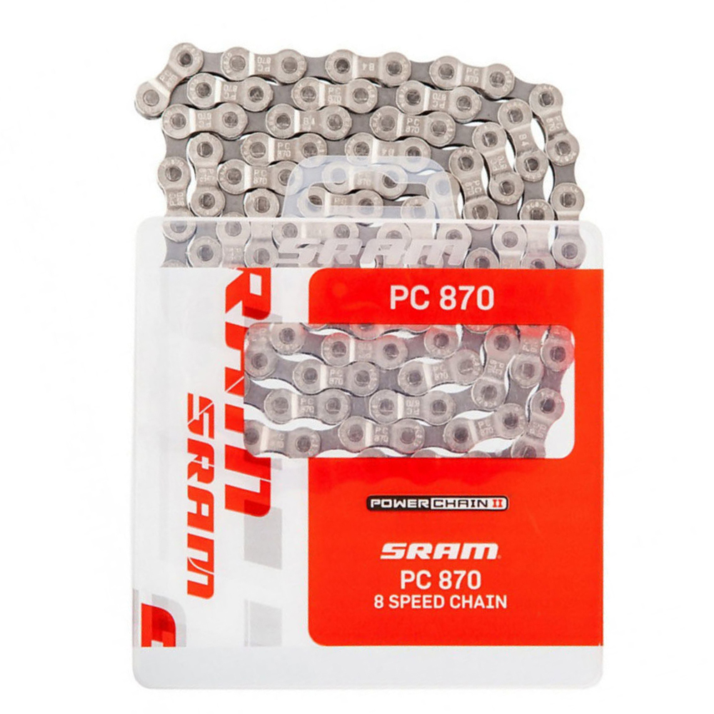 Цепь Sram PC 870 114 links with power link 8-speed Цепь Sram PC 870 114 links with power link 8-speed