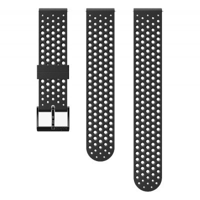 Силиконовый ремешок для часов Suunto Athletic1, 20mm black black Силиконовый ремешок для часов Suunto Athletic1, 20mm black black