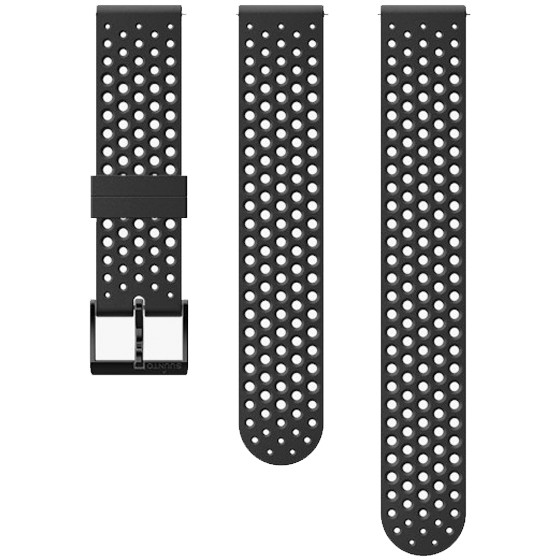 Силиконовый ремешок для часов Suunto Athletic1, 20mm black black