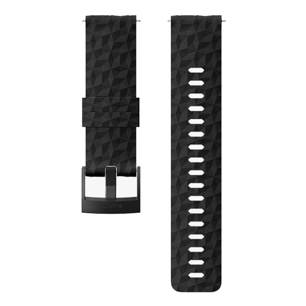 Силиконовый ремешок для часов Suunto Explore1, 24mm black black