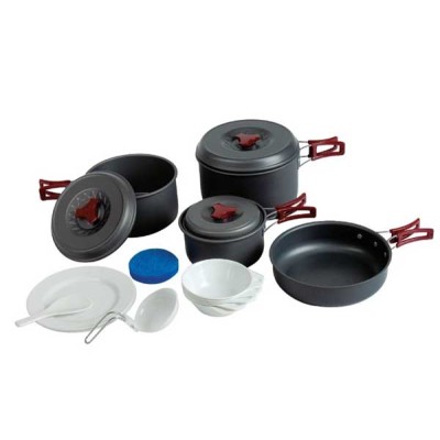 Набор кэмпинговой посуды Tramp