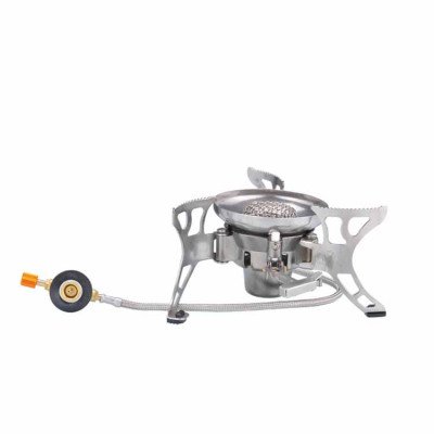 Горелка туристическая складная со шлангом и пьезоподжигом Tramp