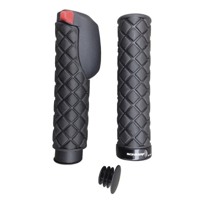 Грипсы Velo Clamp с сигналом