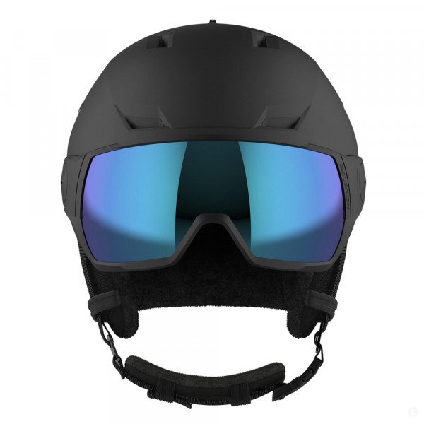 Шлем горнолыжный с визором мужской Salomon Pioneer Lt Visor L41199900 ...