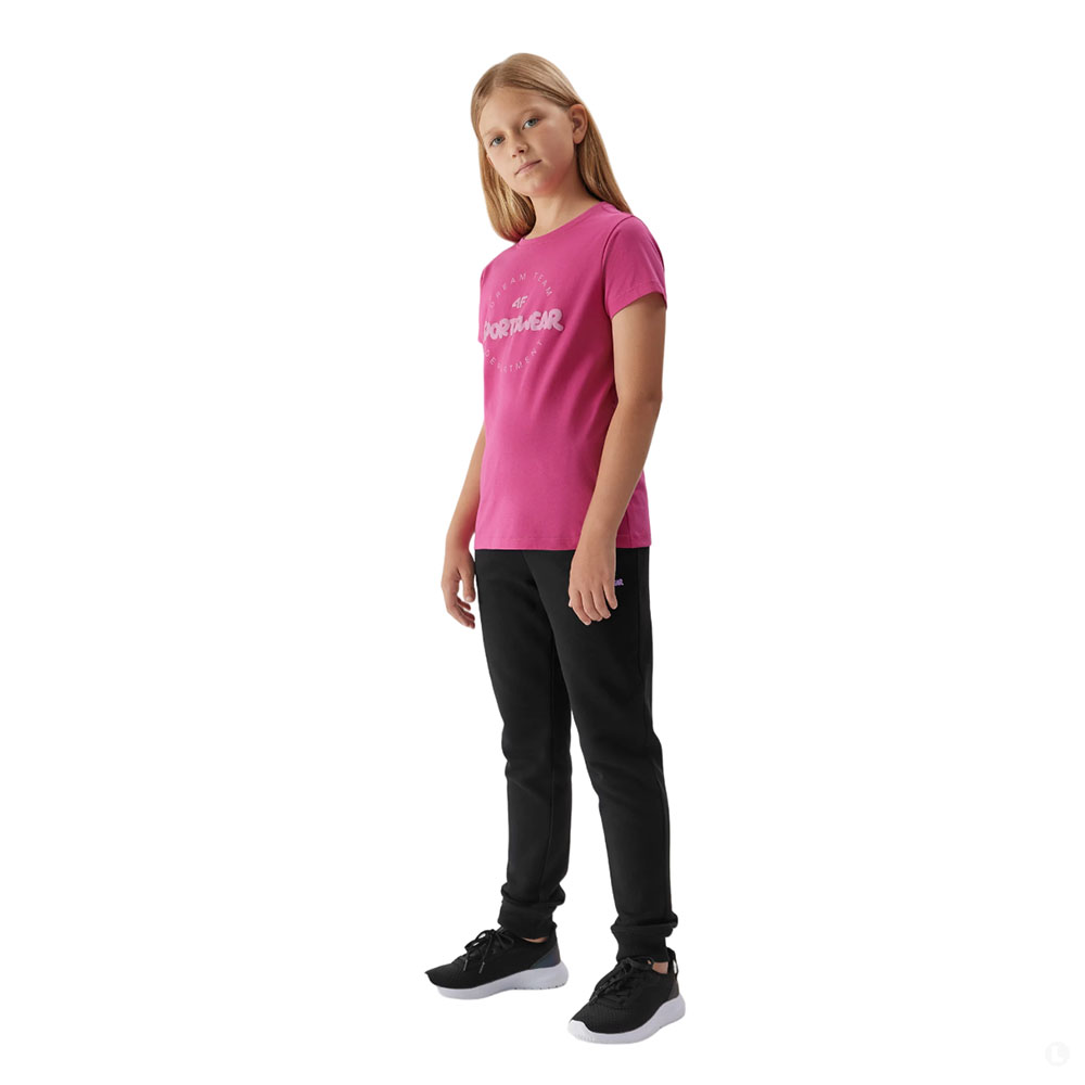 Футболка детская 4F Cotton Girl розовая Футболка детская 4F Cotton Girl розовая