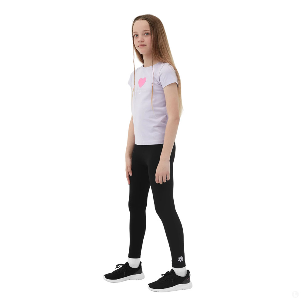 Леггинсы детские 4F Cotton Girl черные
