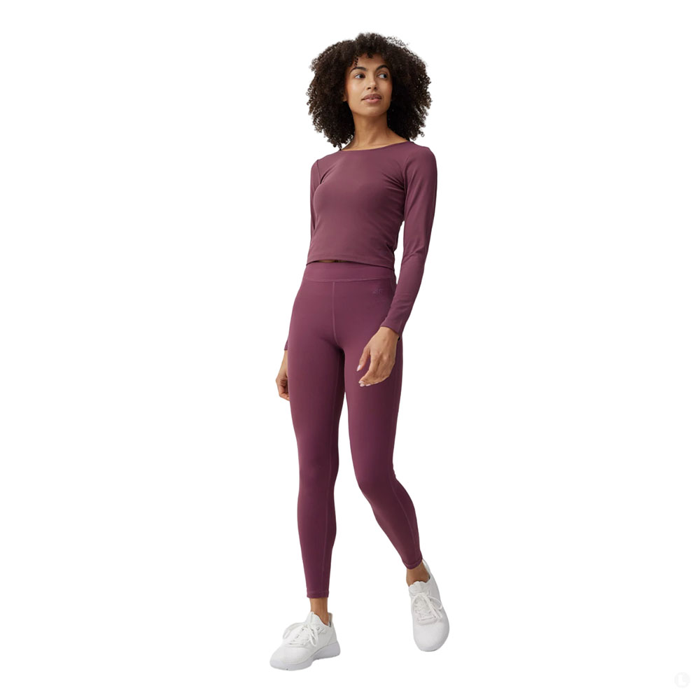 Леггинсы женские 4F Sportstyle фиолетовый