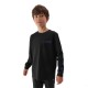 Лонгслив детский 4F Cotton Boy черный Лонгслив детский 4F Cotton Boy черный