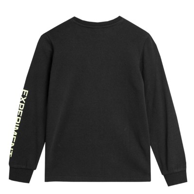 Лонгслив детский 4F Cotton Boy черный