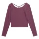 Лонгслив женский 4F Sportstyle фиолетовый Лонгслив женский 4F Sportstyle фиолетовый