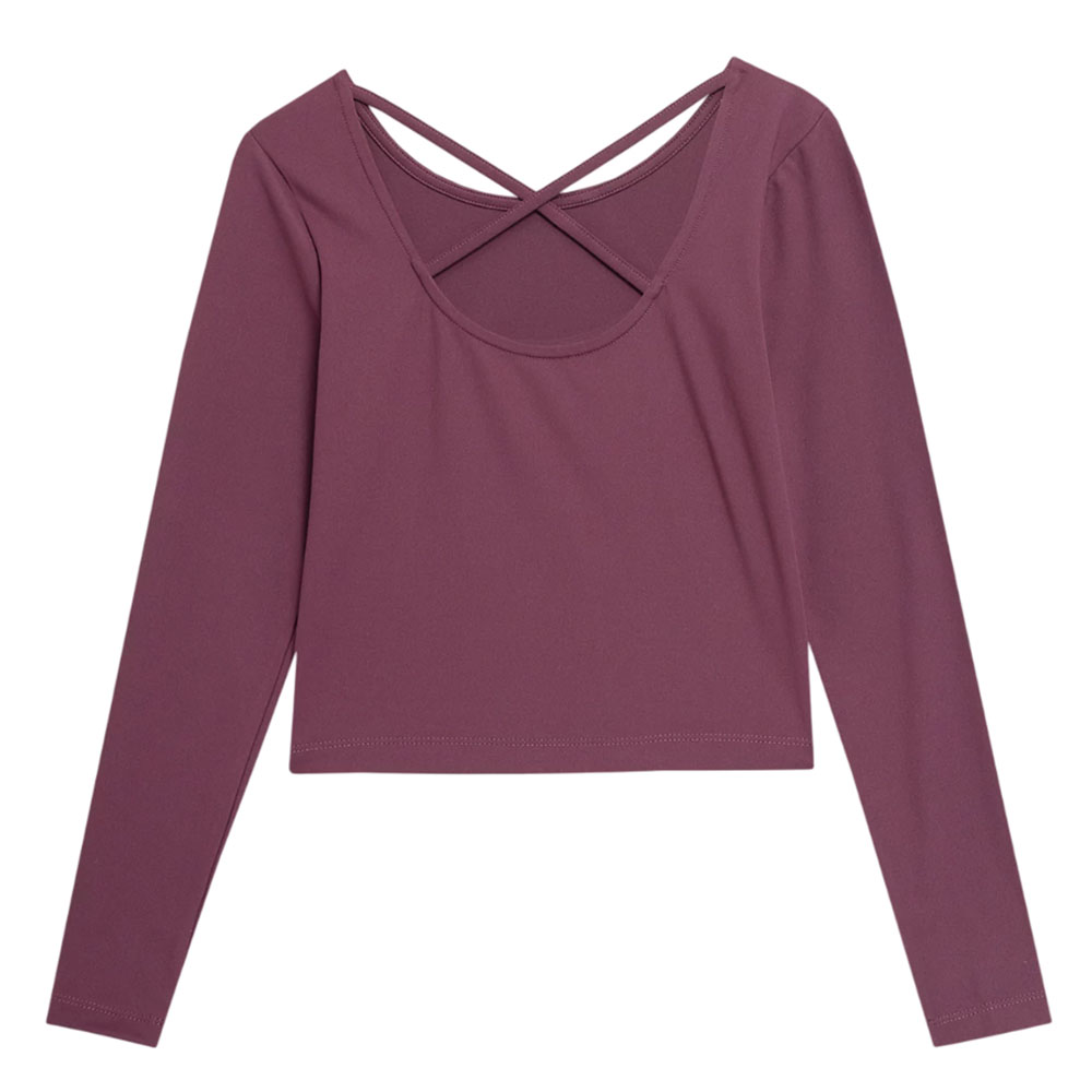 Лонгслив женский 4F Sportstyle фиолетовый Лонгслив женский 4F Sportstyle фиолетовый