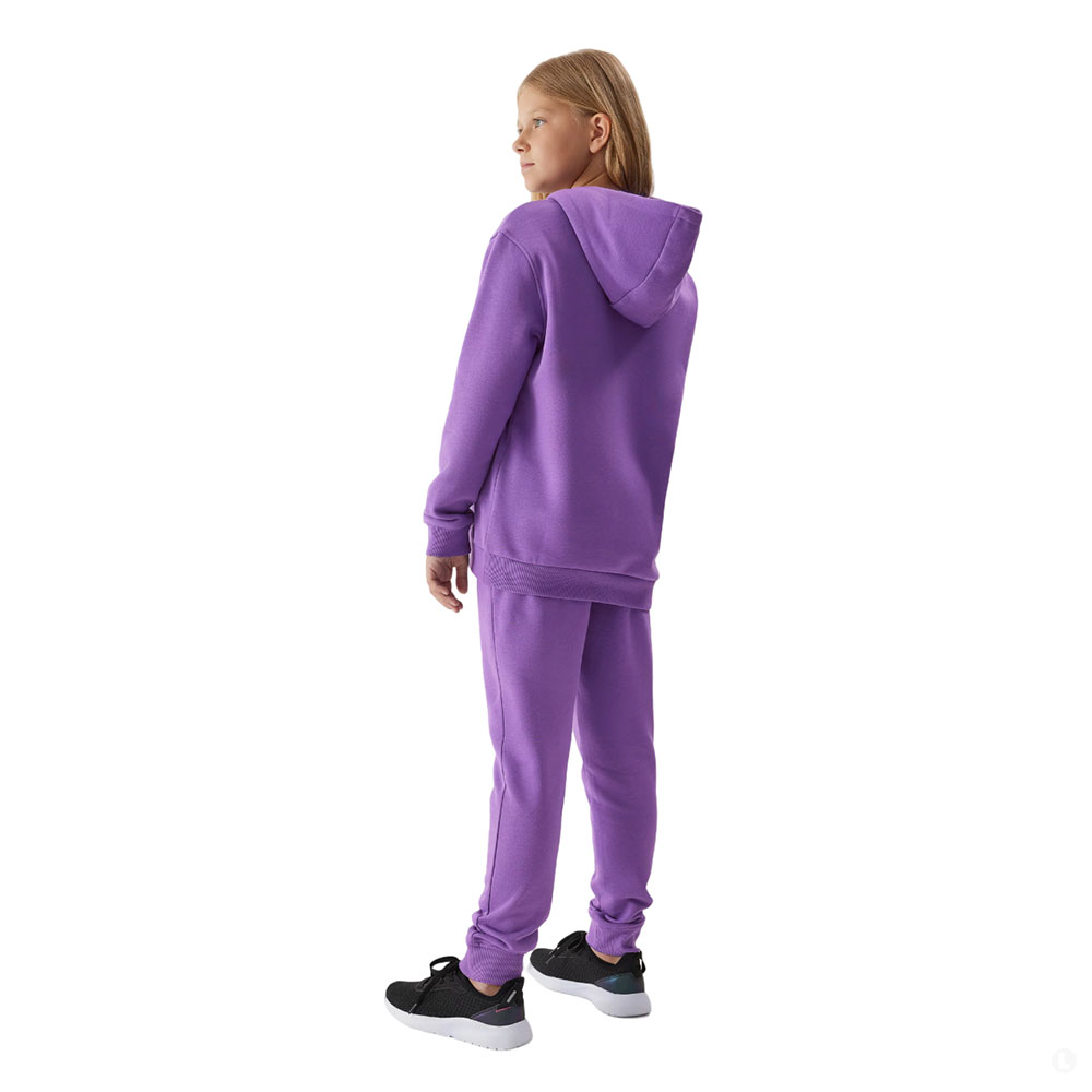 Спортивные брюки детские 4F Cotton Girl фиолетовые Спортивные брюки детские 4F Cotton Girl фиолетовые