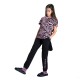 Спортивные брюки детские 4F Cotton Girl черные Спортивные брюки детские 4F Cotton Girl черные
