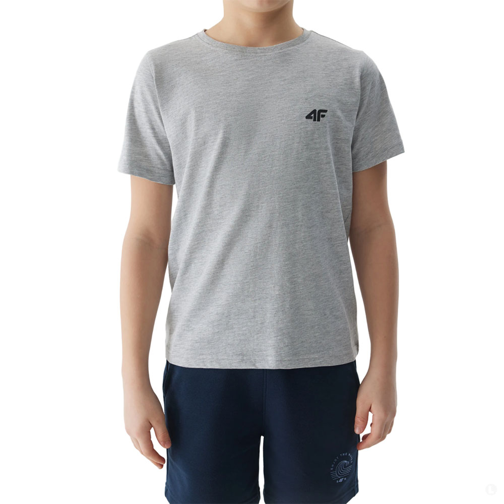 Футболка детская 4F Boy Sportstyle серая