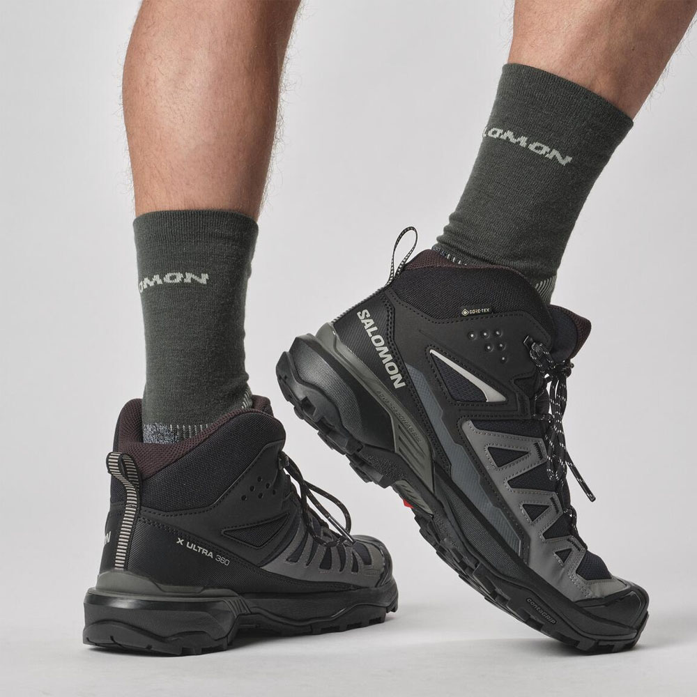 Треккинговые ботинки мужские Salomon X Ultra 360 Mid Gtx Треккинговые ботинки мужские Salomon X Ultra 360 Mid Gtx