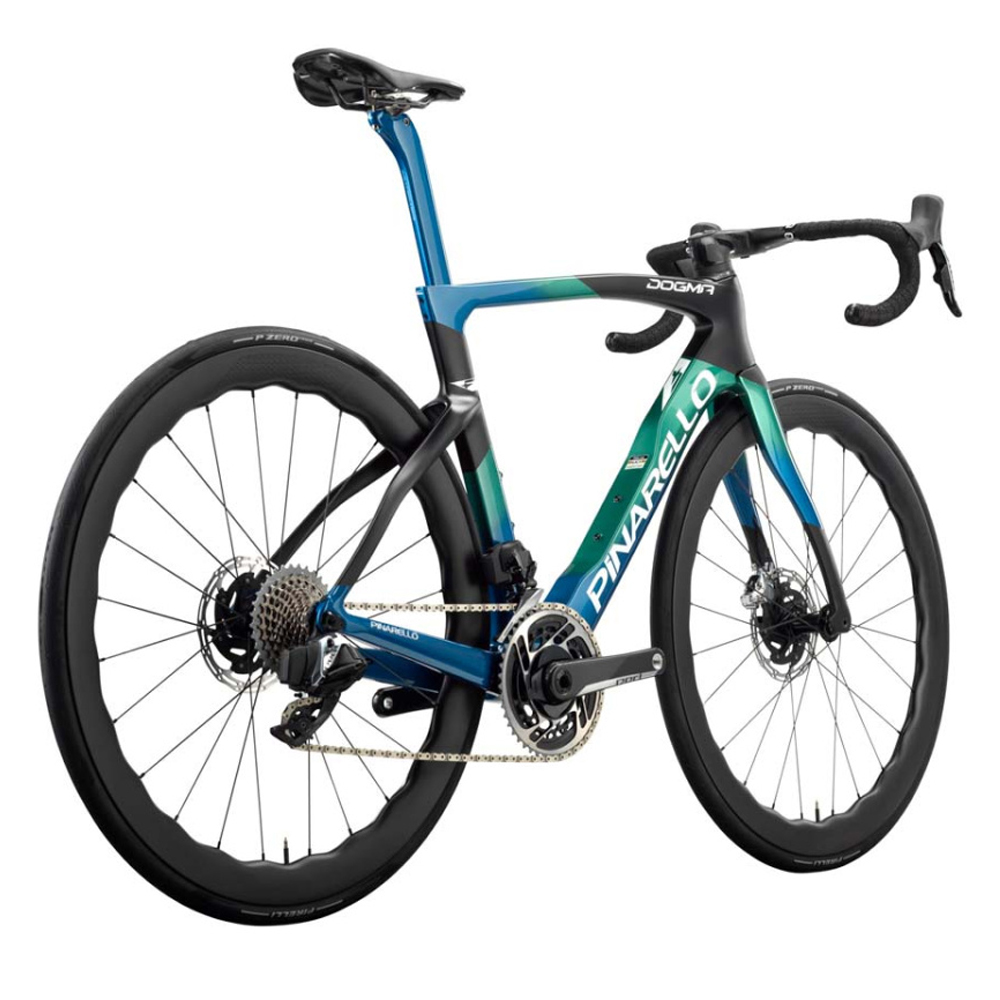 Велосипед шоссейный Pinarello Dogma F Disc Red eTap AXS 2x12 DB Princeton Peak 4550 DB XDR - 2024 