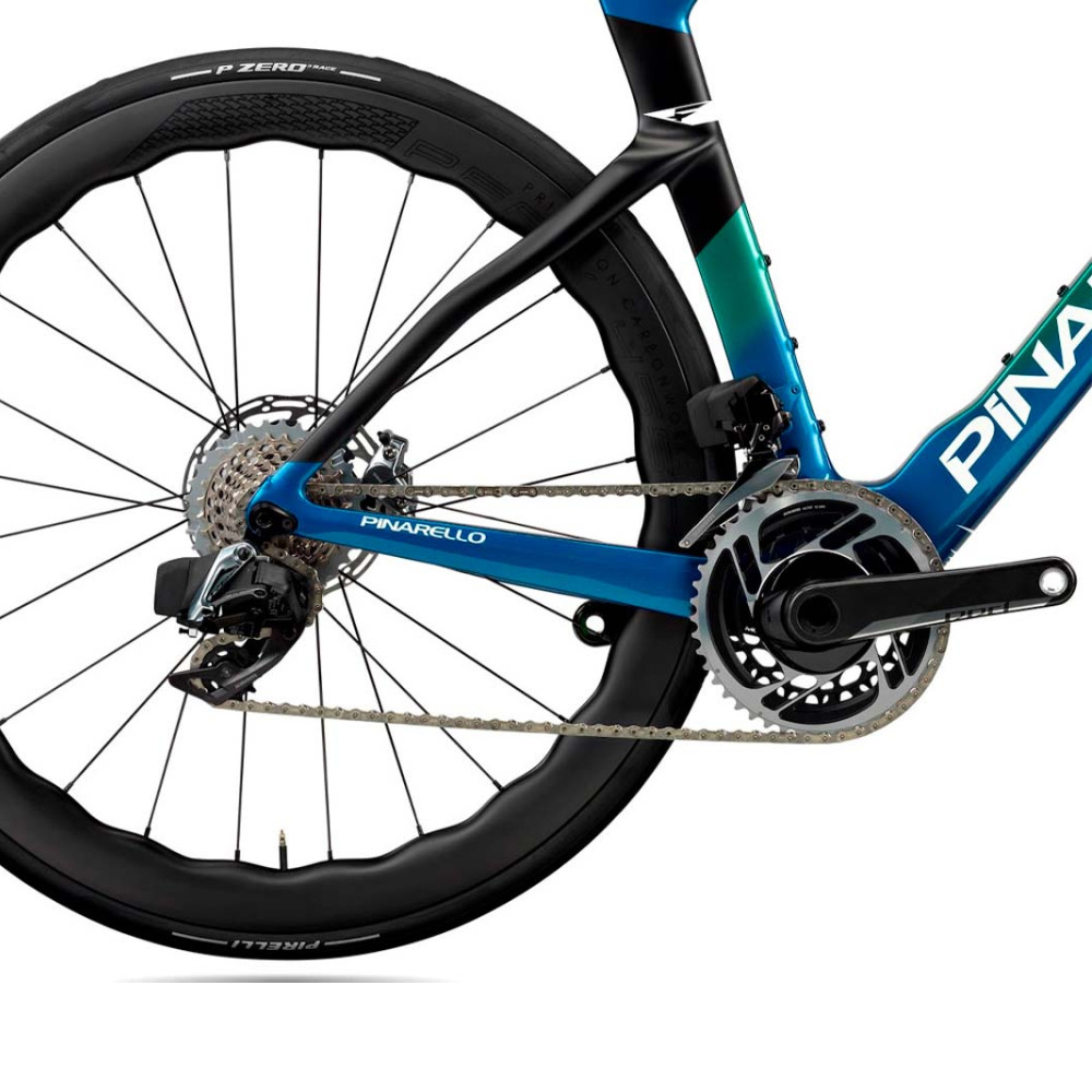 Велосипед шоссейный Pinarello Dogma F Disc Red eTap AXS 2x12 DB Princeton Peak 4550 DB XDR - 2024 