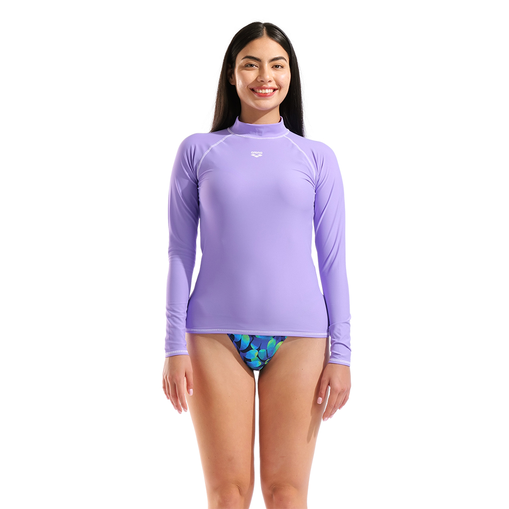 Футболка для плавания женская Arena Rash vest Футболка для плавания женская Arena Rash vest