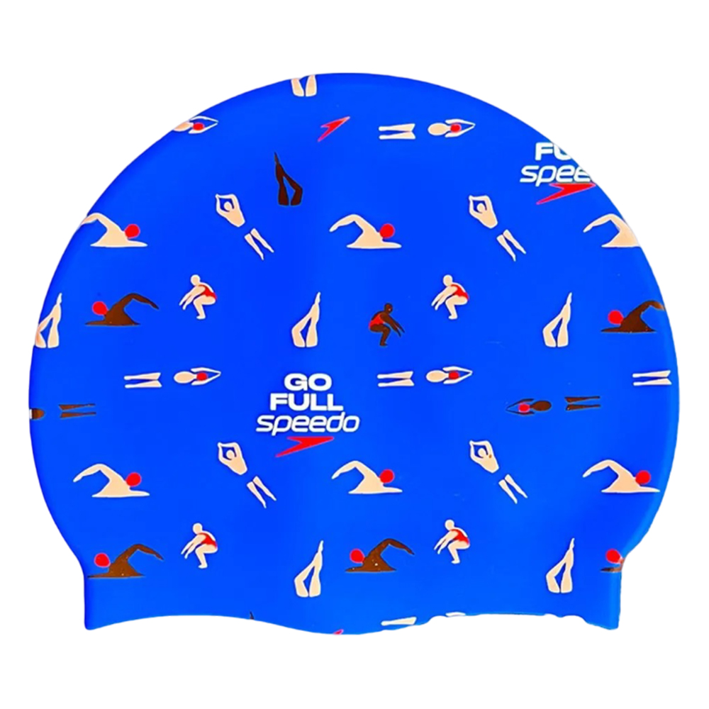 Шапочка для плавания Speedo Slogan prt 