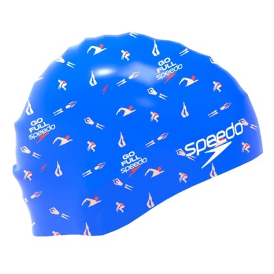 Шапочка для плавания Speedo Slogan prt 