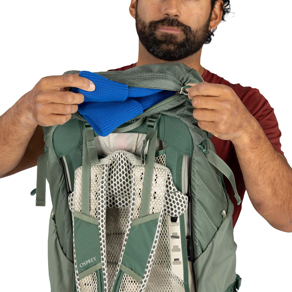 Походный рюкзак Osprey Stratos 44 зеленый